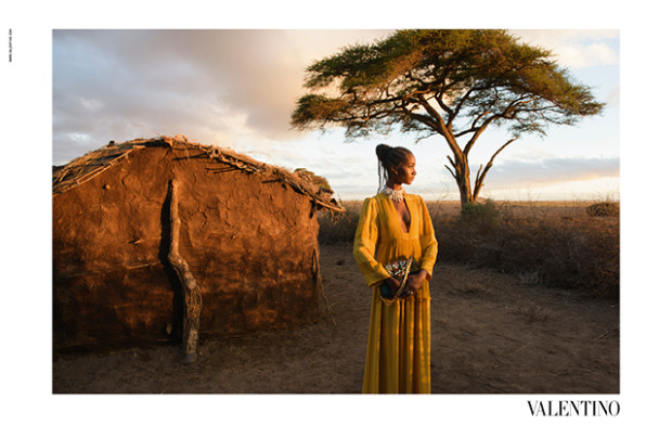 Африканская саванна в новой рекламной кампании Valentino